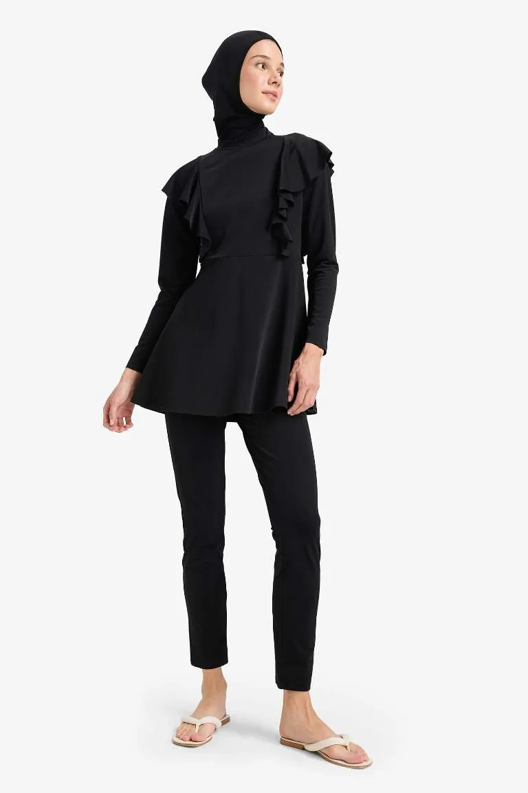Regular Fit Hızlı Kuruyan 5'li Burkini Takımı