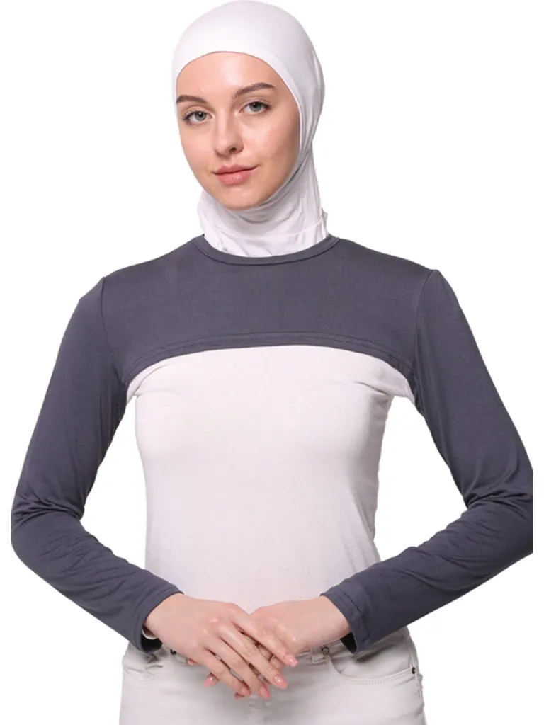 Altobeh Sıfır Yakalı Boyunluklu Kolluk - Füme