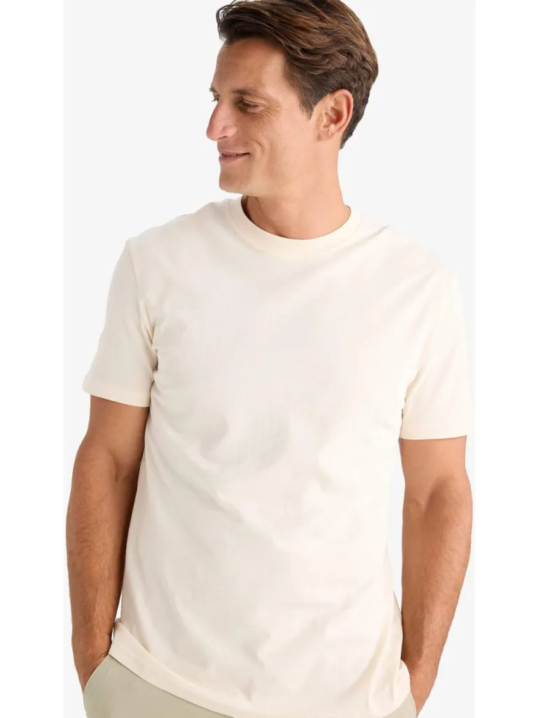 DeFacto %100 Pamuk New Regular Fit Bisiklet Yaka Basic Düz Kısa Kollu Tişört V7699AZ25SP