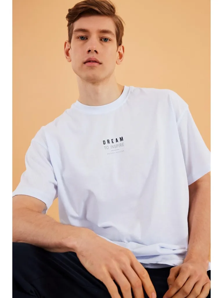 Mmetalic Leo Erkek Oversize T-Shirt