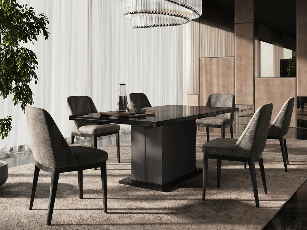 Aris 6-8 Person Dining Room Set