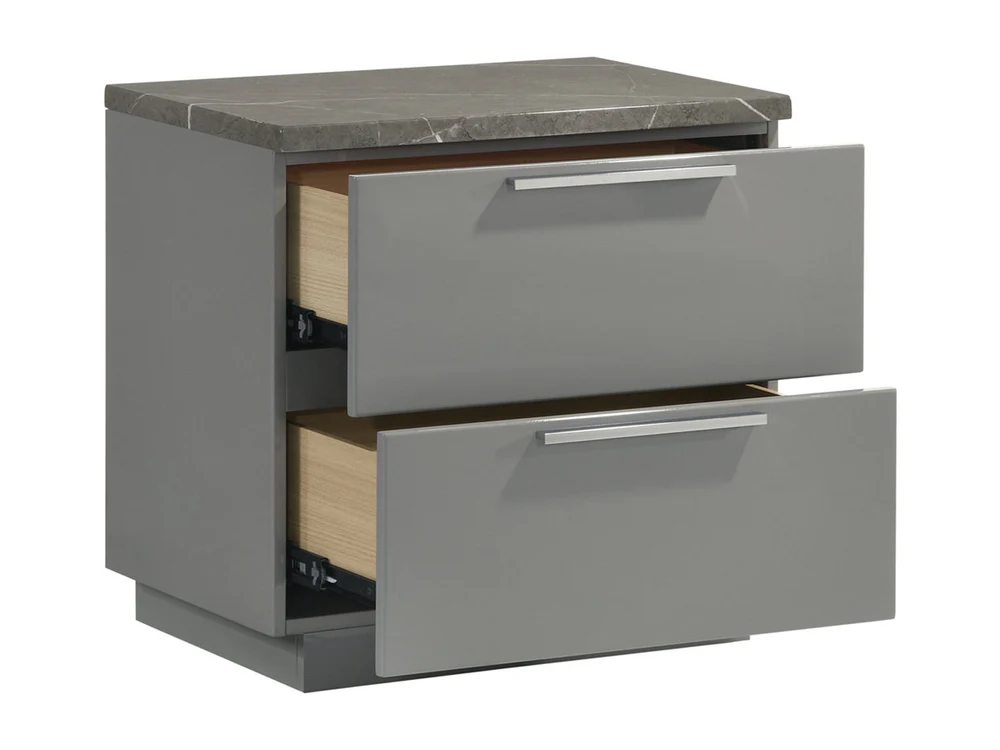 Elara 23" Tall 2 Drawer Nightstand