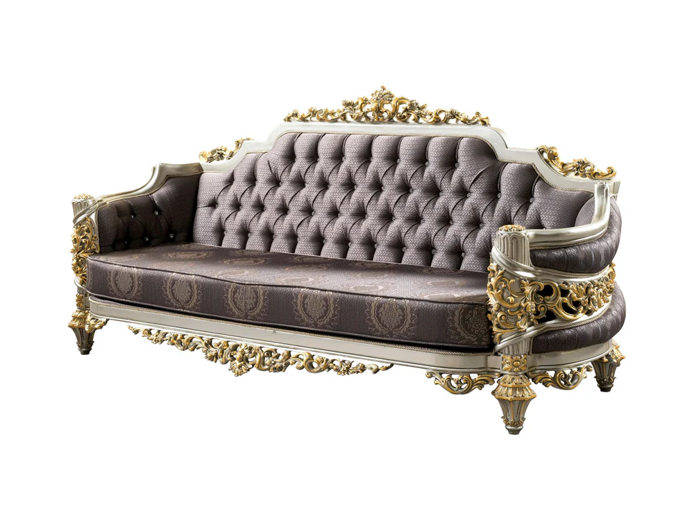 Inci 94.4" Wide Traditional Sofa