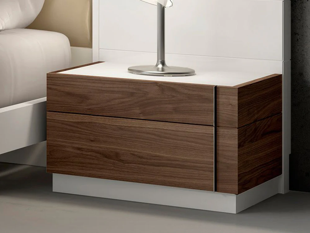 Lisbon Jn 15" Tall 2 Drawer Nightstand