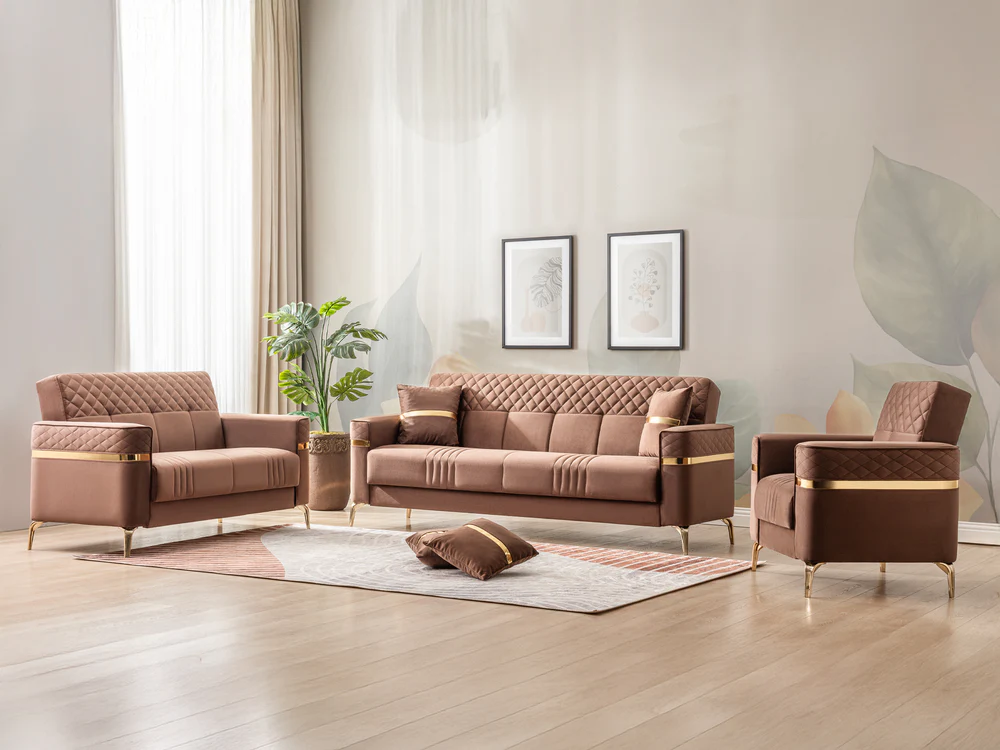 Lucas Ottoman Convertible Sofa