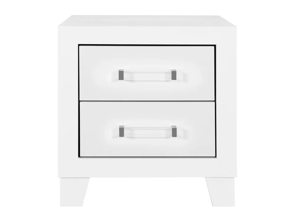 Luccia 19.4" Tall 2 Drawer Nightstand