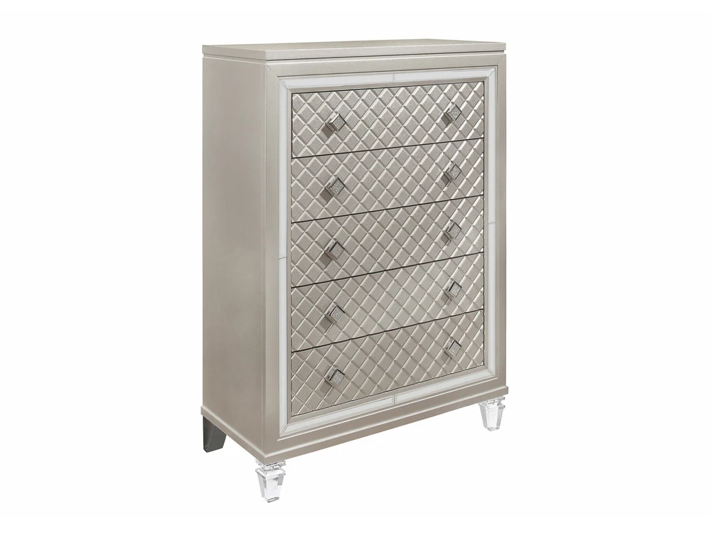 Paris Global 37.7" Wide 5 Drawer Chest