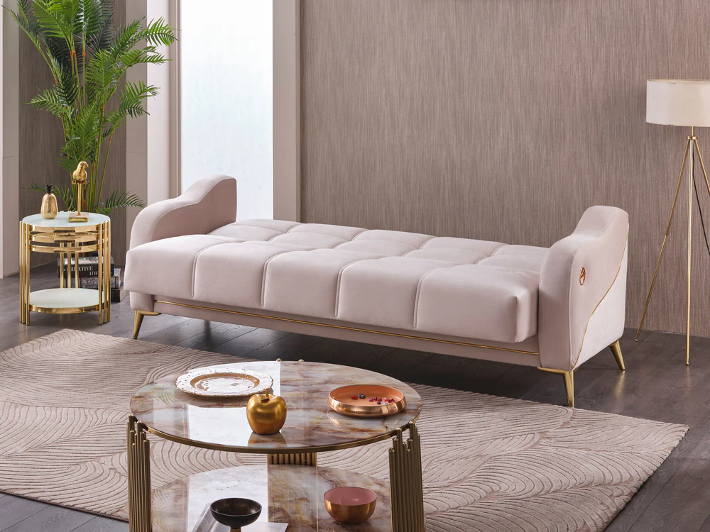 Rolexs 87" Wide Convertible Sofa