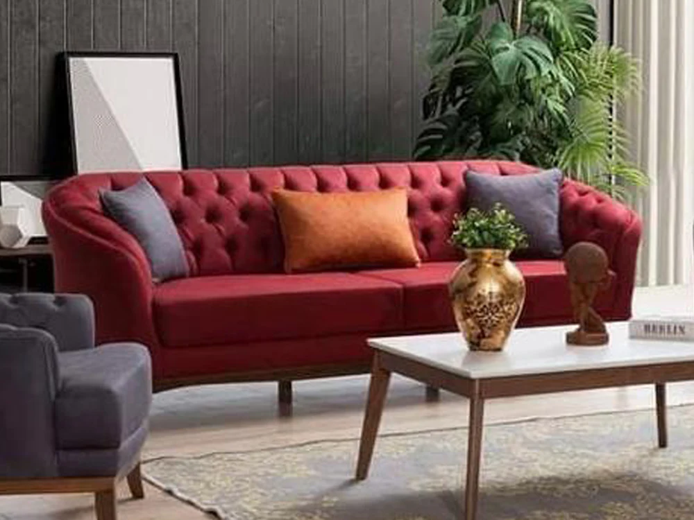 Swan Tufted Sofa
